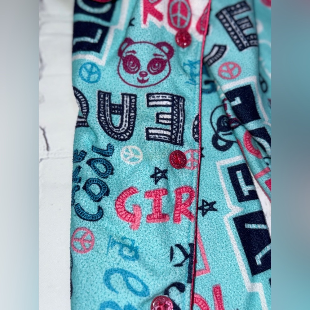 Joe Boxer Kids Pajama Set - Pink and Blue - Picture 5 of 5